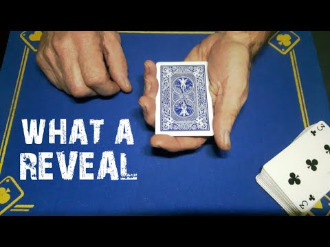 impromptu card trick "what a REVEAL"