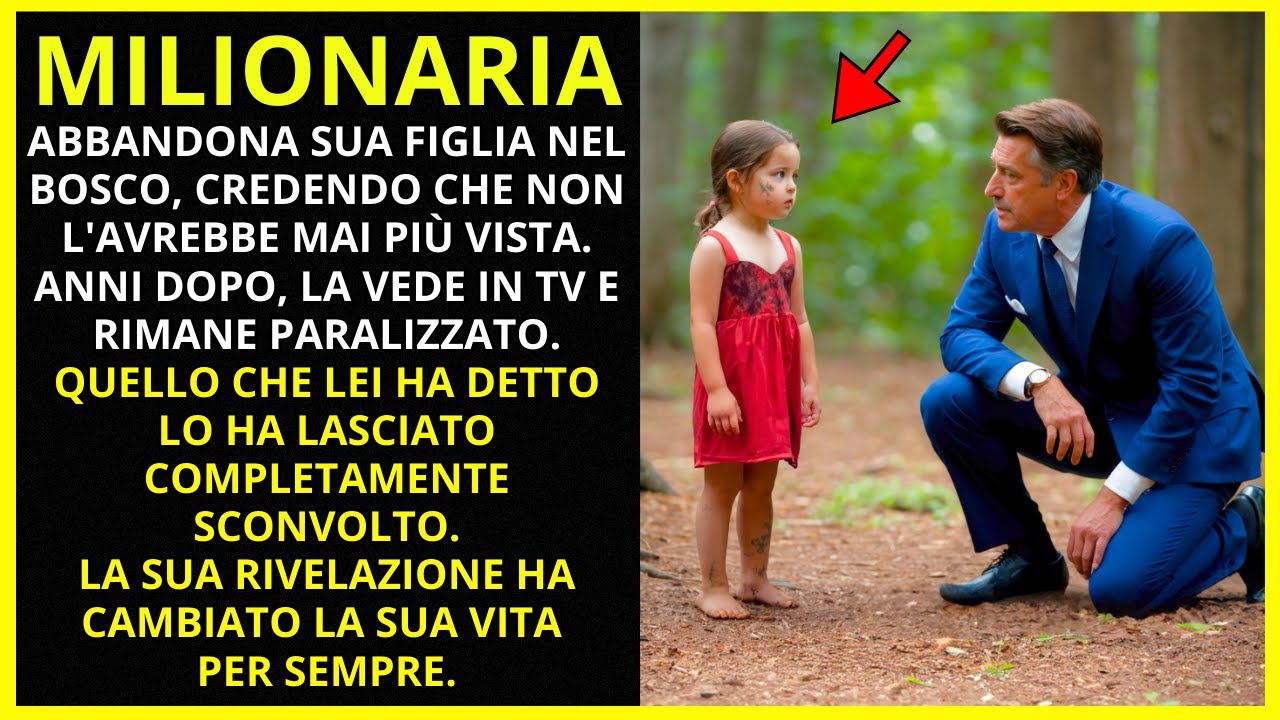 🔴UN MILIONARIO HA ABBANDONATO SUA FIGLIA IN UNA FORESTA E ANNI DOPO L ...