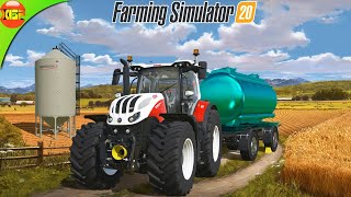 Wheat Canola and Milk Day | Farming Simulator 20 New Career #16 screenshot 1