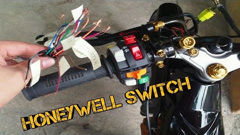 HONEYWELL SWITCH unboxing | install [ RAIDER 150 ]