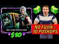 MK Mobile. Opening MK11 Fujin Special Pack UNTIL I GET HIM! Doing Pushups EACH TIME I FAIL!