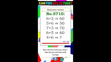 Math Quiz 🔴Can You Solve This ? #iqmath #mathchallenge