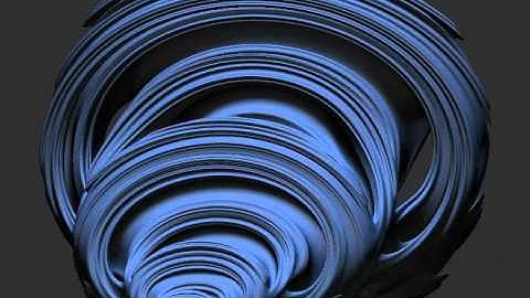 Quaternion Julia fractal