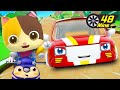 Baby and Race Car | Monster Truck | Cars for Kids | Kids Song | BabyBus - Cars World