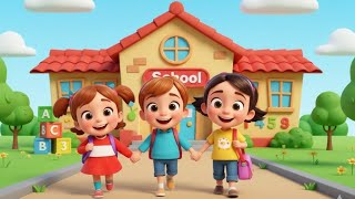 School ke chhote sitare hum || kids school rhymes @BabyRhymes-0 #babyrhymes #kids #rhymes #poem