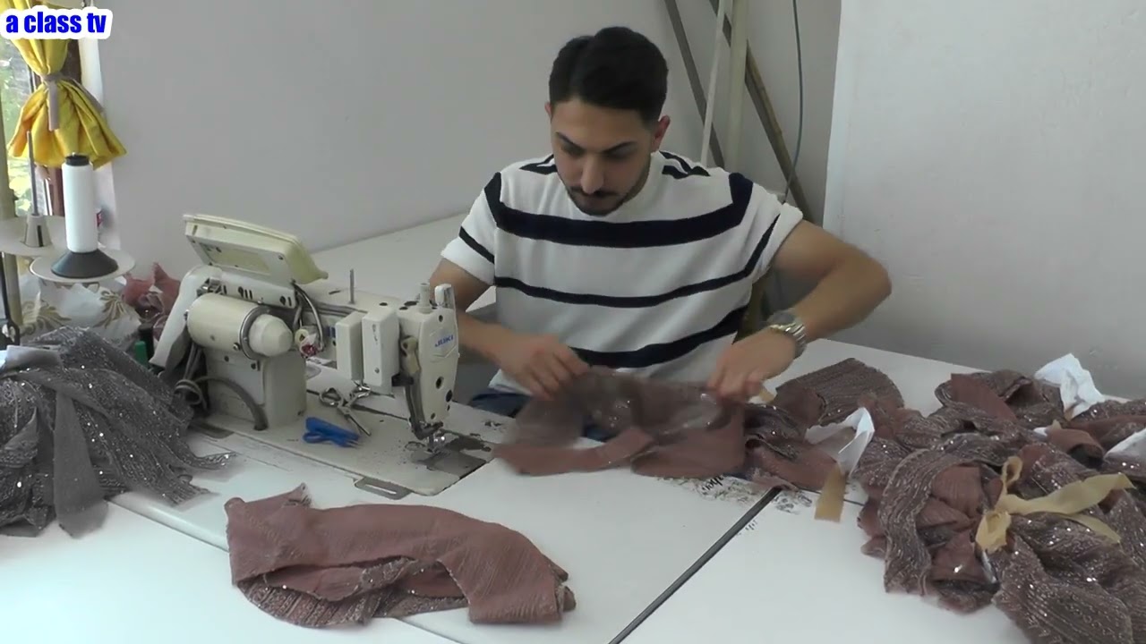 İrem Tekstil Abiye Atölye Çalışanlarını Görüntüledik