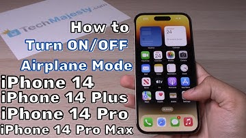 How To Turn ON/OFF Airplane Mode (Enable/Disable): iPhone 14/14 Plus/iPhone 14 Pro/iPhone 14 Pro Max