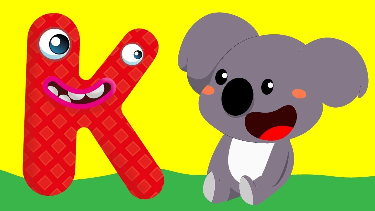 Straat Diversiteit afschaffen Alphabet Animals for Kids 🐨 KOALA | Letter K Phonics - YouTube