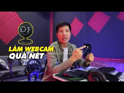 Video Dùng camera điện thoại làm webcam - youtube