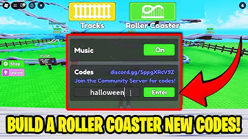 Roblox: Build A Rollercoaster All New Working Codes 2025