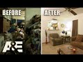 Hoarders: 50,000 Pounds of Trash Removed From Disaster Home (S6) | A&E