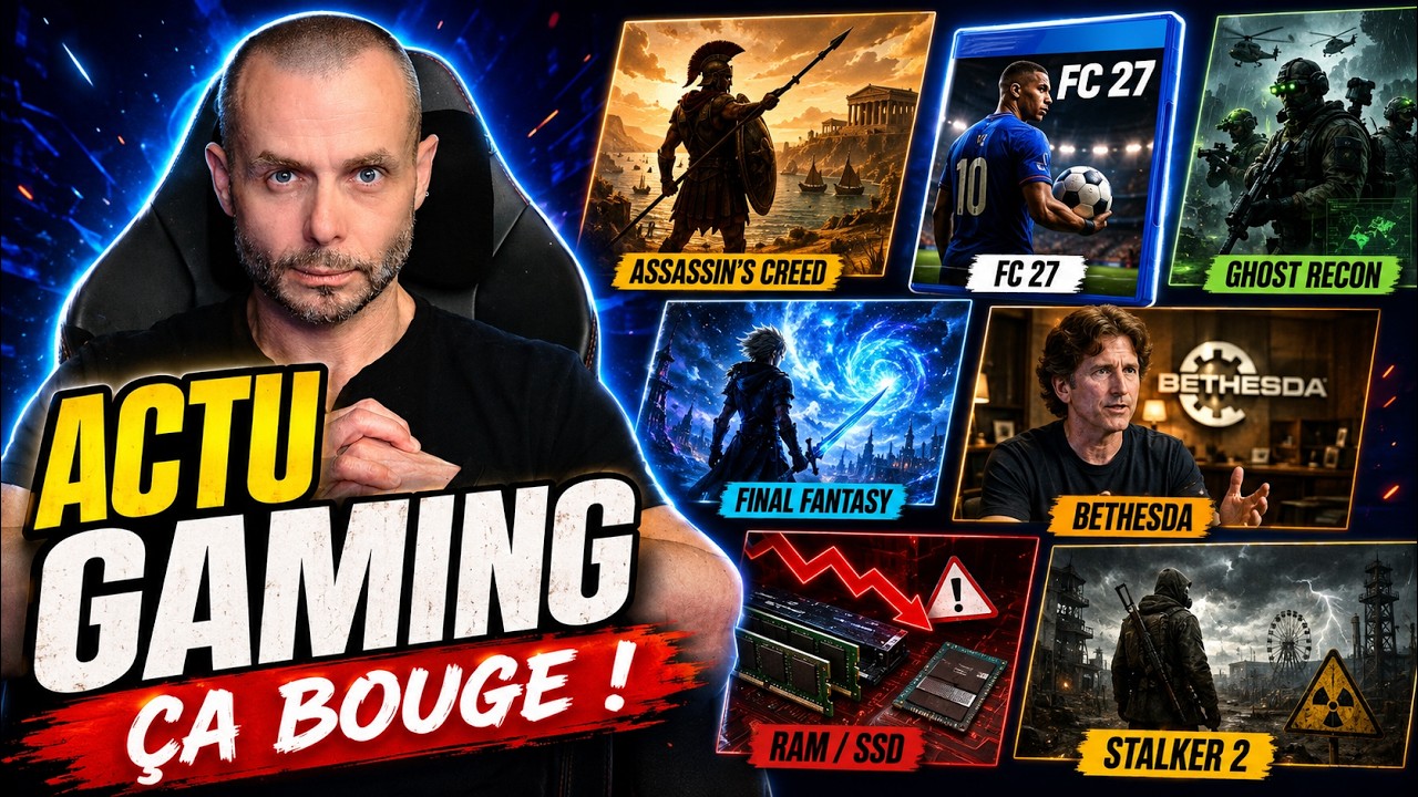 🔥ACTU GAMING DU JOUR (22 JUILLET): Xbox perd un cadre, Disney licencie, la RAM explose