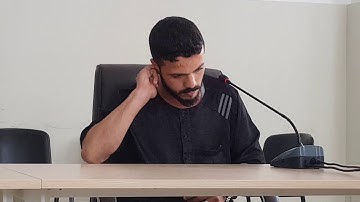 مشاركة القارئ سفيان بنسرغين التي أهلته الى نهائي مسابقة النصر