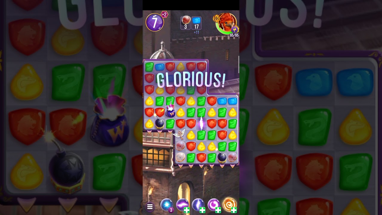 Harry Potter: Puzzles & Spells level 1086 no boosters