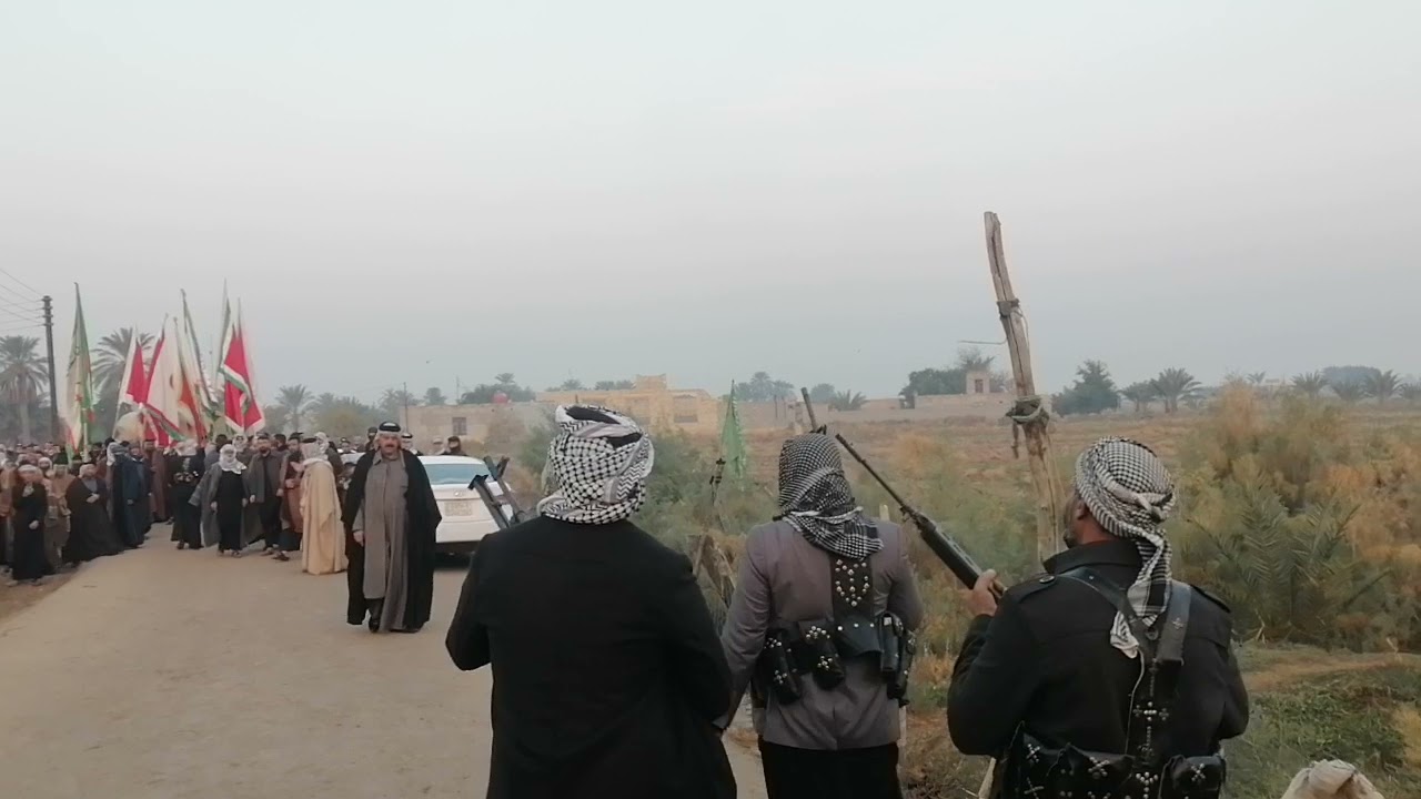 فزعة عشائر المحوحيه لاخوانهم ال معن بوفاة علي صويحب ال حمادي لمعناوي