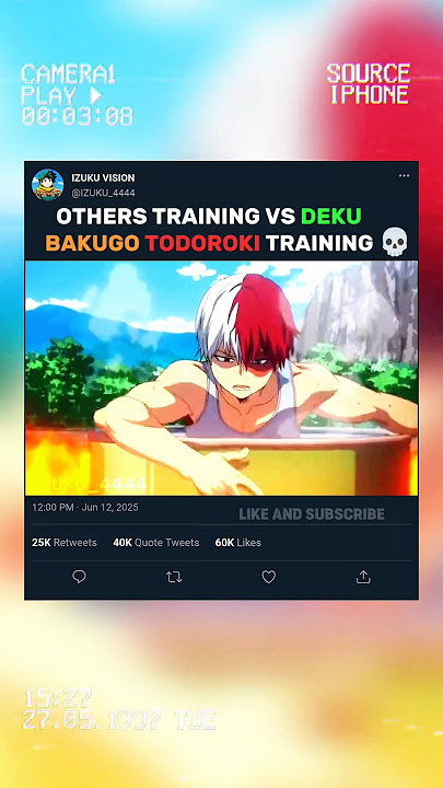 Others Training Vs DEKU Training 🤯✨|  MY hero academia 🥶☠️ #myheroacademia #mha #bnha #amv #anime