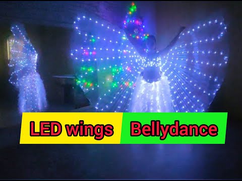 LED wings Bellydance