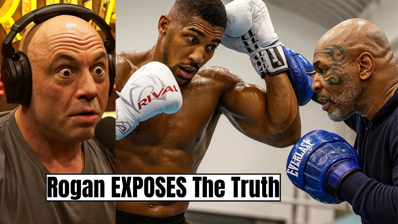 Joe Rogan BREAKS DOWN Anthony Joshua’s Training With Mike Tyson For Jake Paul Showdown