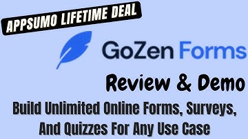 Gozen Forms AppSumo Lifetime Deal Review - How Does Gozen Forms Work?