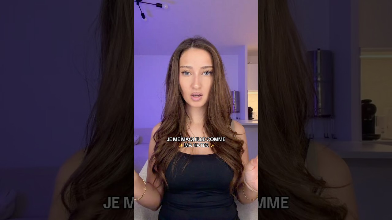 Ravie d’avoir fait son makeup 🥰#short