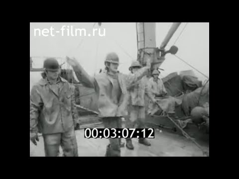 1977г. Мурманск. траловый флот