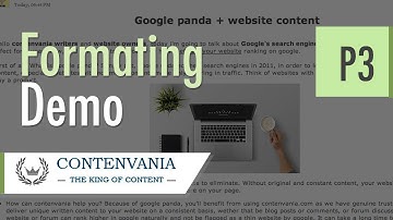 Paid content writing - How to format your blog posts (part 3)