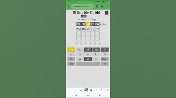 Wordle with paired-up letters! (Double-dabble puzzle for 27 Sep 24) #speedsolving #words