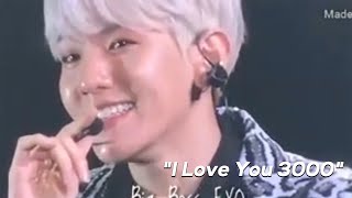 Video thumbnail of "K-pop Idols Sing Their Love Song of the Year: "I Love You 3000""