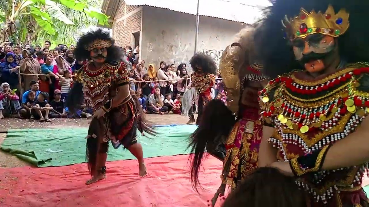 Warokan Ebeg Satria muda di Banjengan Mandiraja #fyp #barongan #kudakepang #warok