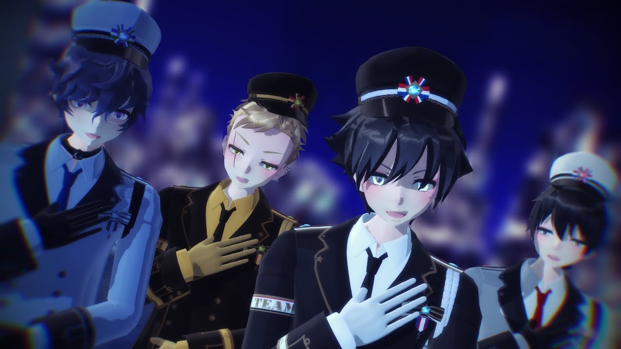 (MMD x Yandere Simulator) Playing With Fire [Taro/Budo/Umeji/Shin]
