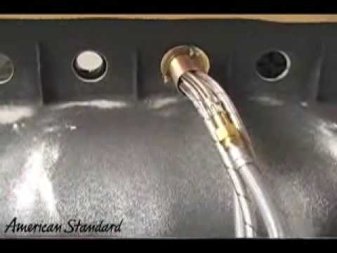 How To Install A Pull Out Kitchen Faucet By American Standard