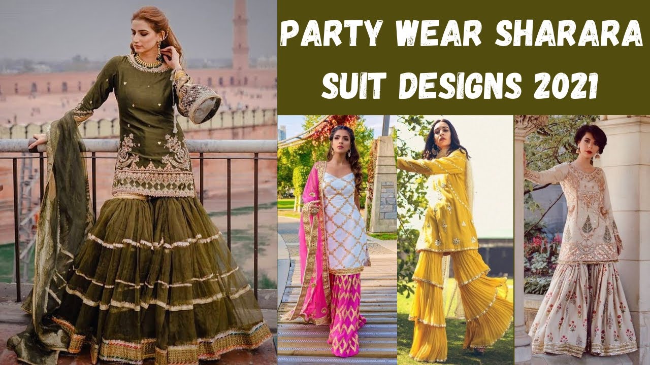 125+New Garara Style 2021 | Sharara Dress Design - YouTube