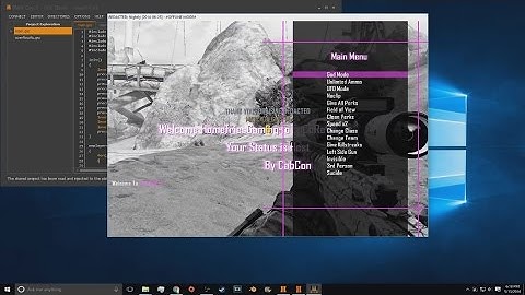 How to get a Mod Menu on Bo2 Redacted And Steam