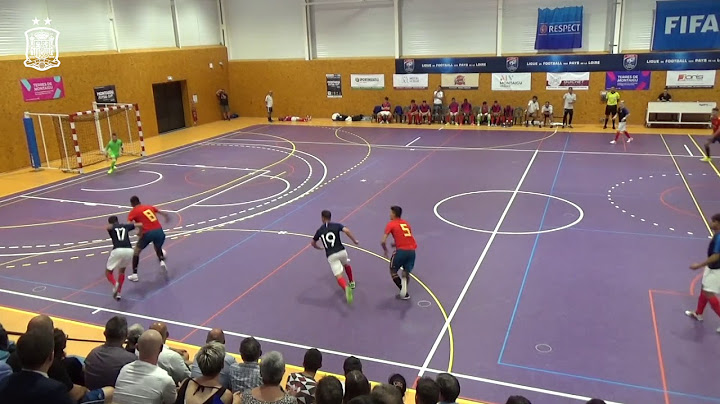 RESUMEN | La Selección española Sub-19 de fútbol sala se impone a Francia en Montaigu (3-5)
