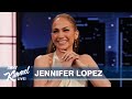 Jennifer lopez on meeting her idol barbra streisand turning 55 on tour  becoming an action star