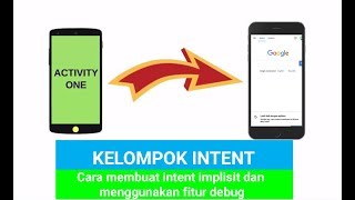 Android Studio - Kotlin, Cara membuat intent implisit dan penggunaan fitur debug