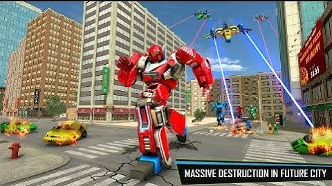 Drone Robot Car Game - Robot Transforming Games (PP GAMING)