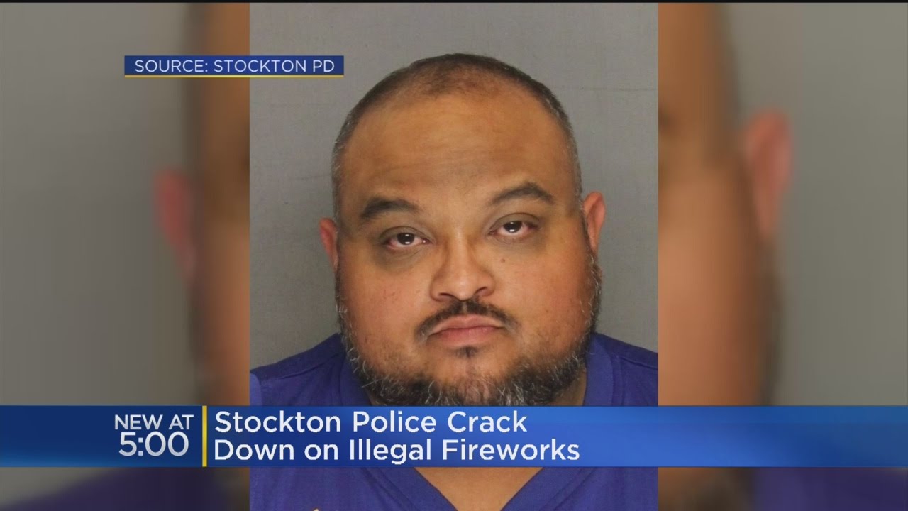 Authorities Cracking Down On Illegal Fireworks In Stockton - YouTube