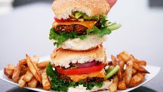 VEGAN BLACK BEAN BURGER RECIPE | NON-VEGAN/CARNIVORE APPROVED! MUST TRY!