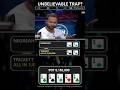 UNBELIEVABLE TRAP? #poker #shorts