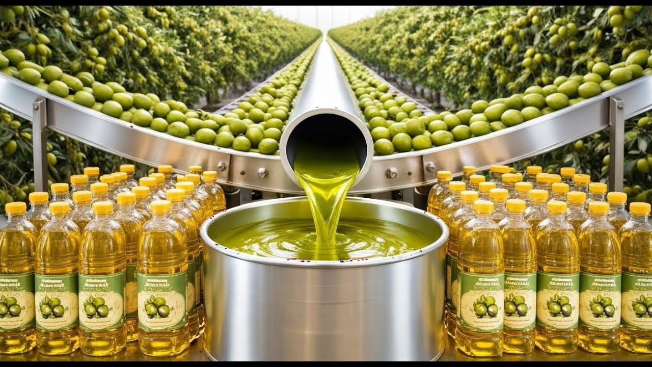 Inside an Olive Oil Factory: Extra Virgin Production From Grove to Bottle
