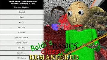 THIS MOD MENU IS AMAZING! (Baldi