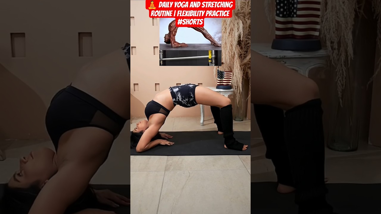 🧘‍♀️ Yoga Mobility & Flexibility Flow | Beginner-Friendly Fitness Routine ✨ #yoga #mobility