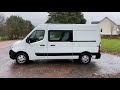 Renault master MM35 dci 125 7 seat crew van