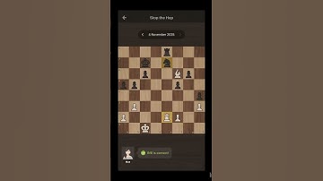 Chess.com daily puzzle solution 04 Nov 2025 #chess #chesscom #dailypuzzle #viral #shorts