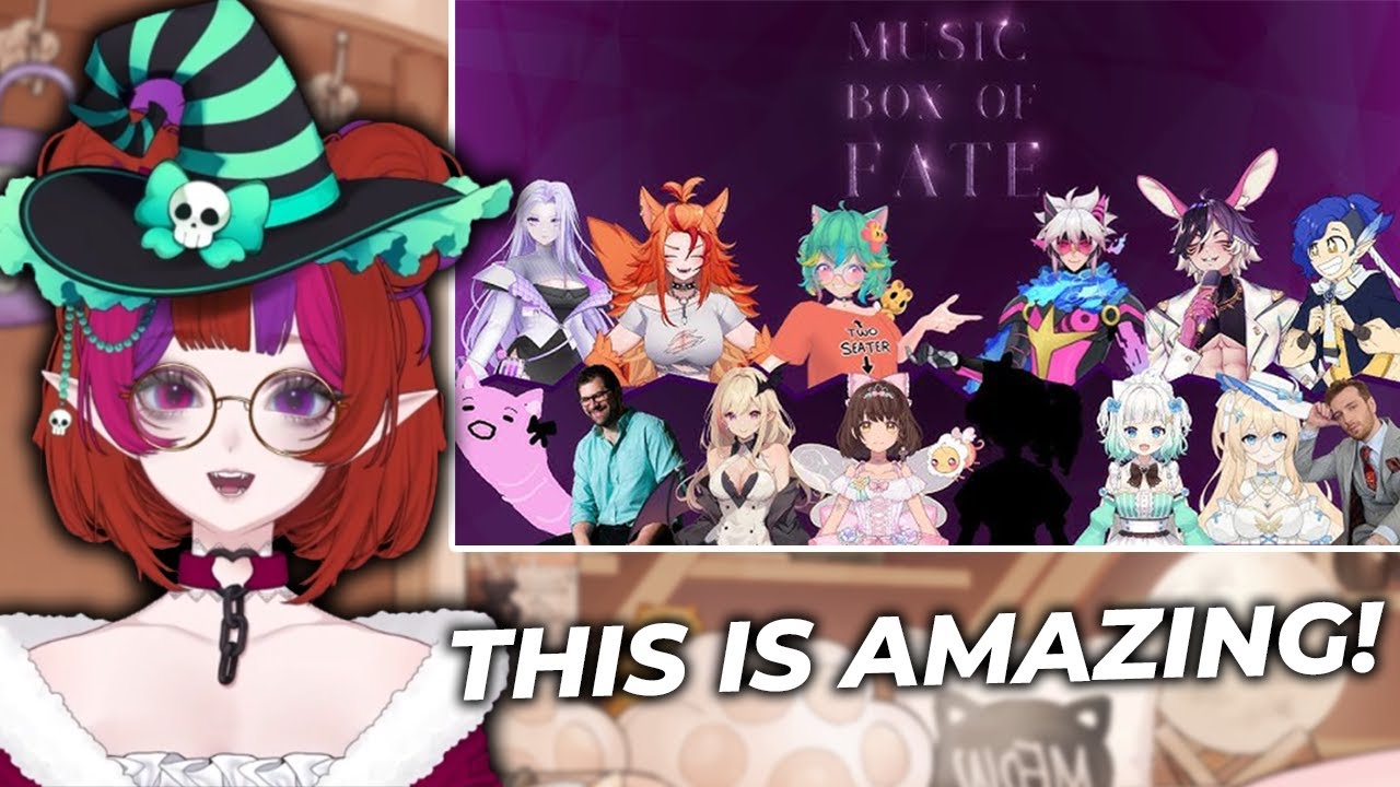 SOUL REACTS: Ironmouse - Music Box of Fate Community Charity Single