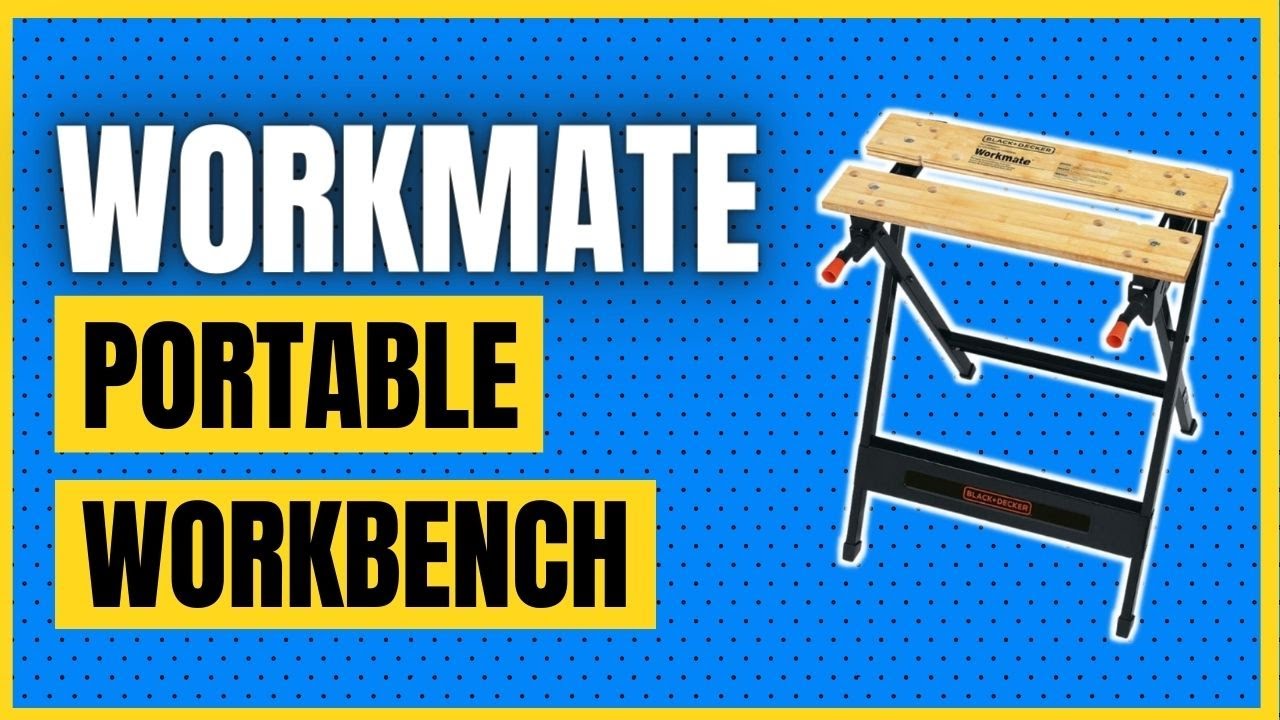BLACK+DECKER Workmate Portable Workbench, 350-Pound Capacity (WM125) -  Workbenches 