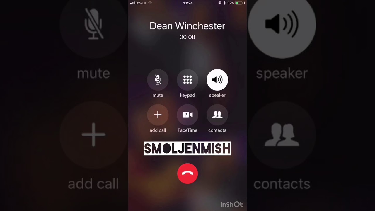 Dean Winchester Voicemail