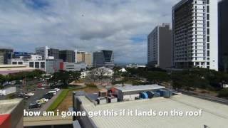 Almost Crash | Parrot Bebop Review | Return to Home Fail | Skycontroller Fail