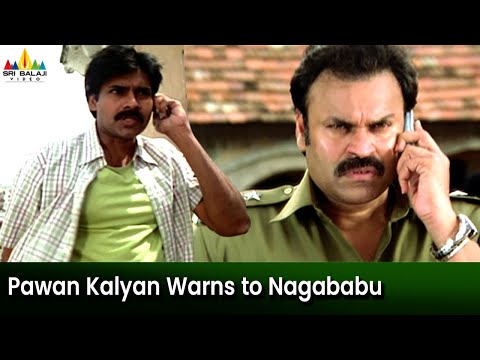 Pawan Kalyan Warns to Nagababu | Annavaram | Asin | Telugu Movie Scenes @SriBalajiMovies - SRIBALAJIMOVIES
